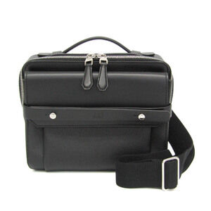 Dunhill Harness 1893 Top Handle Bag Men's Leather Handbag,Shoulder Bag Black